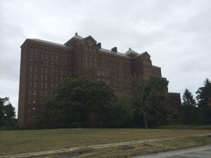 The abandoned Kings Park Psychiatric Center, Long Island